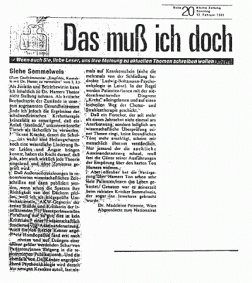 19910217 kleinezeitung semmelweis
